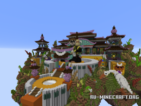  Moon Temple - Garden of Sky Hope  Minecraft