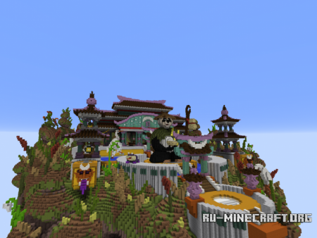  Moon Temple - Garden of Sky Hope  Minecraft