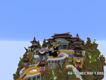  Moon Temple - Garden of Sky Hope  Minecraft