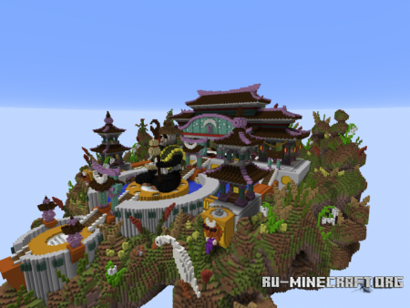  Moon Temple - Garden of Sky Hope  Minecraft