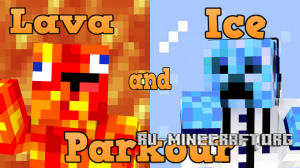 ������� Lava and Ice Parkour ��� Minecraft