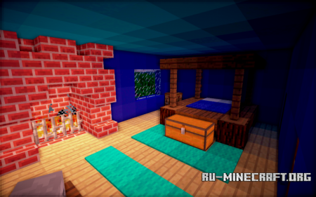 ������� Blue House ��� Minecraft