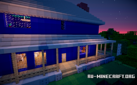 ������� Blue House ��� Minecraft