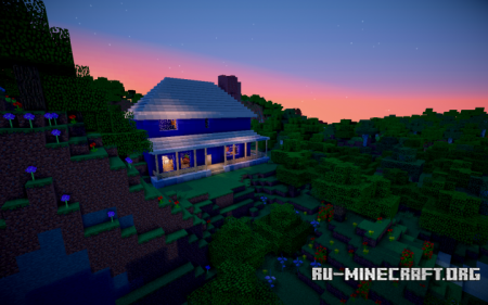 ������� Blue House ��� Minecraft
