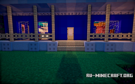������� Blue House ��� Minecraft