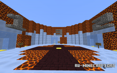 ������� Lava and Ice Parkour ��� Minecraft