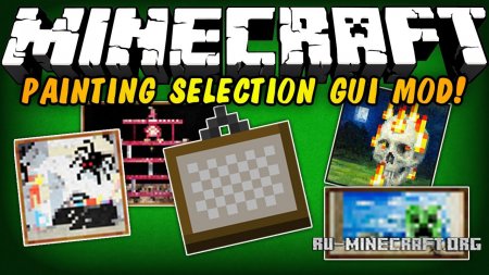  Painting Selection Gui Revamped  Minecraft 1.12.2