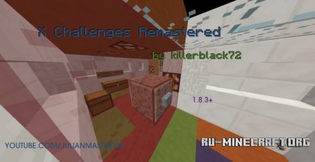 ������� X Challenges Remastered ��� Minecraft