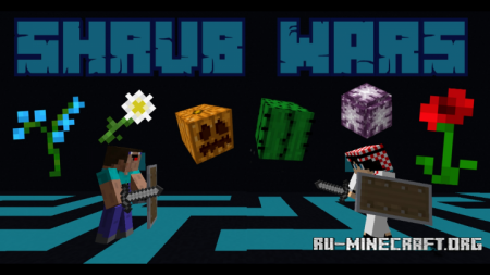 ������� Shrub Wars - 2 ��� Minecraft