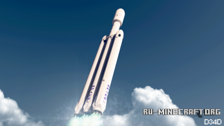  SpaceX's Falcon Heavy  Minecraft