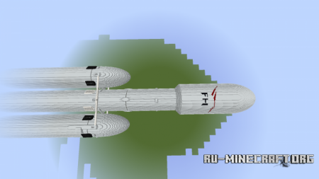  SpaceX's Falcon Heavy  Minecraft