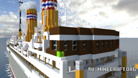 ������� SS Bergensfjord ��� Minecraft