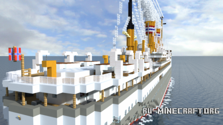 ������� SS Bergensfjord ��� Minecraft