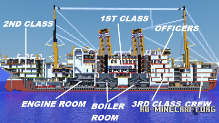 ������� SS Bergensfjord ��� Minecraft