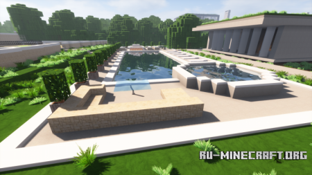 Скачать Modern Lake House для Minecraft