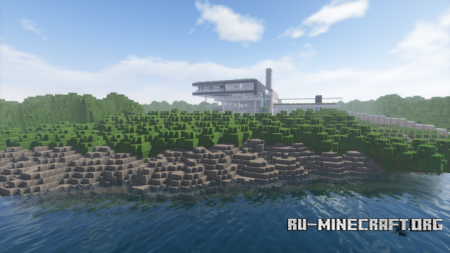 Скачать Modern Lake House для Minecraft