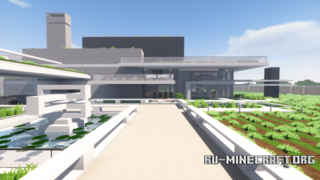Скачать Modern Lake House для Minecraft