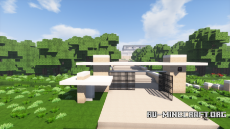 Скачать Modern Lake House для Minecraft