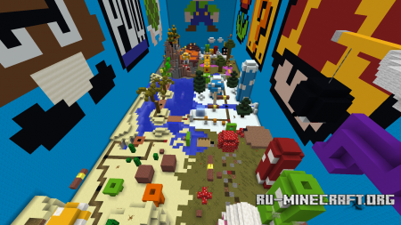 ������� 500 Buttons - Finding Adventure ��� Minecraft