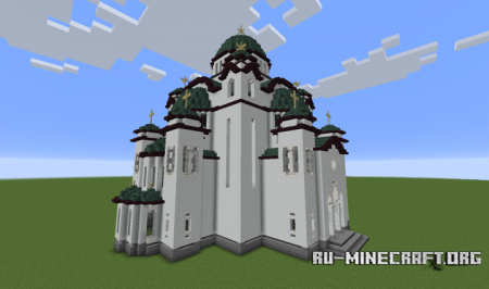  Temple of Saint Sava  Minecraft