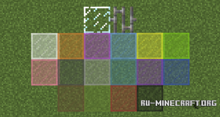 Скачать Horizontal Glass Panes для Minecraft 1.12.2