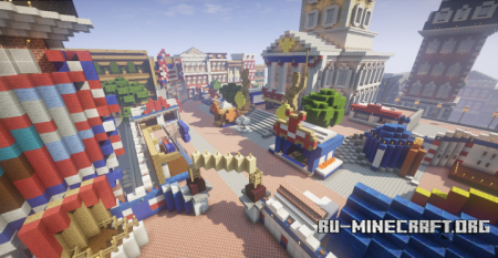 ������� Columbia from Bioshock Infinite ��� Minecraft