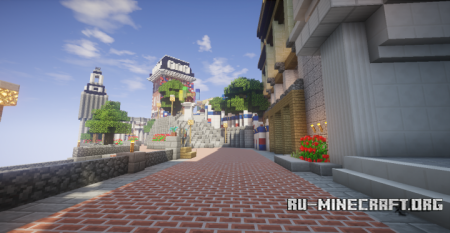 ������� Columbia from Bioshock Infinite ��� Minecraft