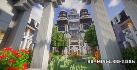 ������� Columbia from Bioshock Infinite ��� Minecraft