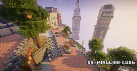 ������� Columbia from Bioshock Infinite ��� Minecraft