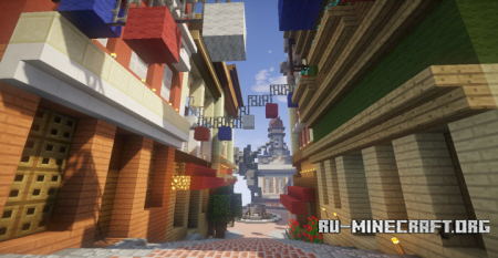 ������� Columbia from Bioshock Infinite ��� Minecraft