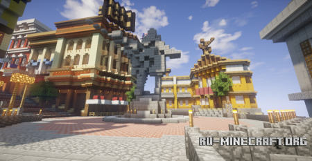 ������� Columbia from Bioshock Infinite ��� Minecraft