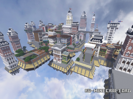 ������� Columbia from Bioshock Infinite ��� Minecraft