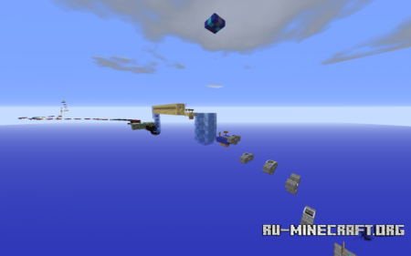 ������� Rainbow Parkour by Bluestar ��� Minecraft