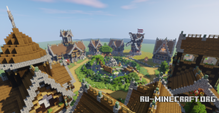 ������� Devixiu's Medieval Town ��� Minecraft