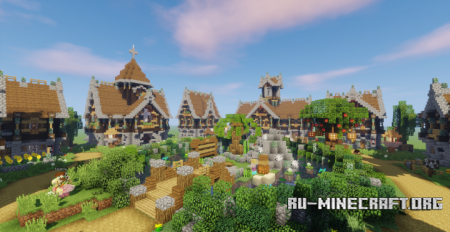 ������� Devixiu's Medieval Town ��� Minecraft