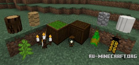 Скачать WoodenFurniture для Minecraft PE 1.2