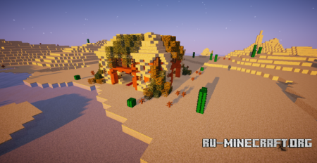  The Temple of Desert  Minecraft