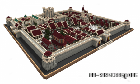 ������� Castle city "Tauri" ��� Minecraft
