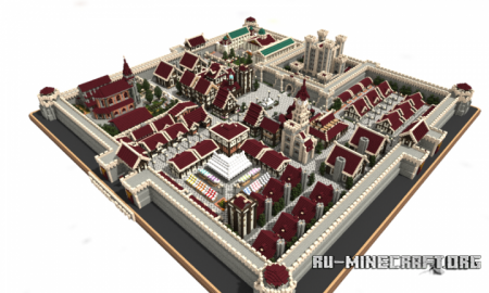 ������� Castle city "Tauri" ��� Minecraft