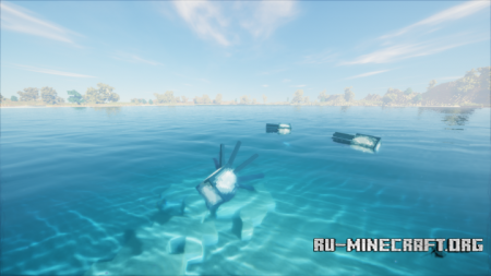 Скачать Mountain with Lake and River для Minecraft