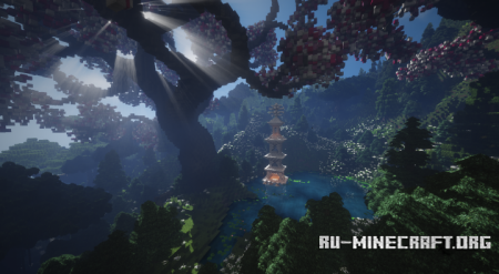  Island Beneath the Mist  Minecraft