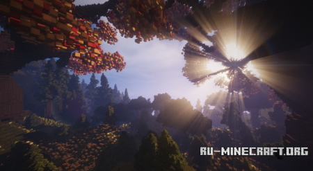  Island Beneath the Mist  Minecraft