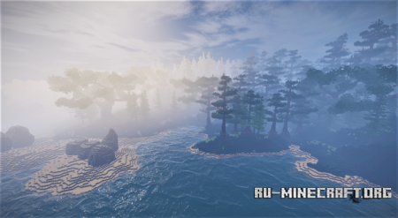  Island Beneath the Mist  Minecraft
