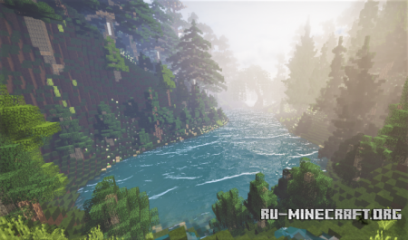  Island Beneath the Mist  Minecraft