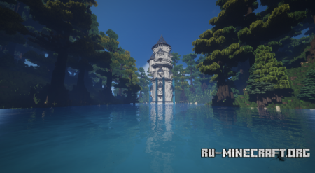 Island Beneath the Mist  Minecraft