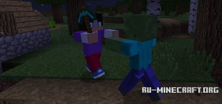 Скачать Humanoid Villagers для Minecraft PE 1.2