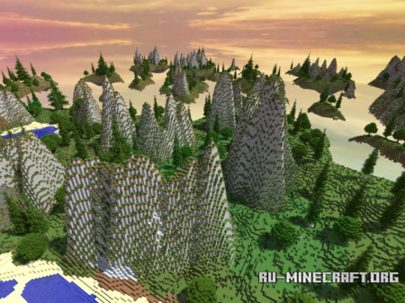 ������� Skylands the Ancient World ��� Minecraft