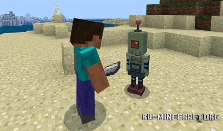 Скачать Robotic Servant для Minecraft PE 1.2