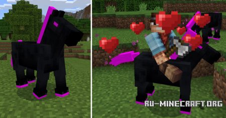 Скачать Ender Horse для Minecraft PE 1.2