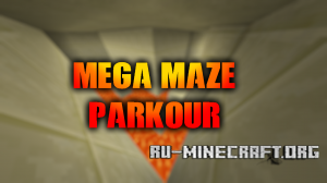 Скачать Mega Maze Parkour для Minecraft Скачать Mega Maze Parkour для Minecraft